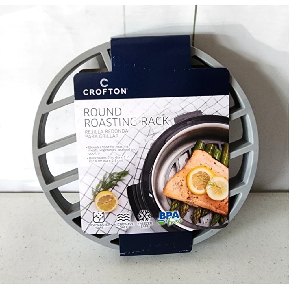 Pressure Cooker Silicone Round Roasting Rack Cookware Accessory - Picture 1 of 6